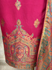 Fine silk Unstitched suit with Position Print