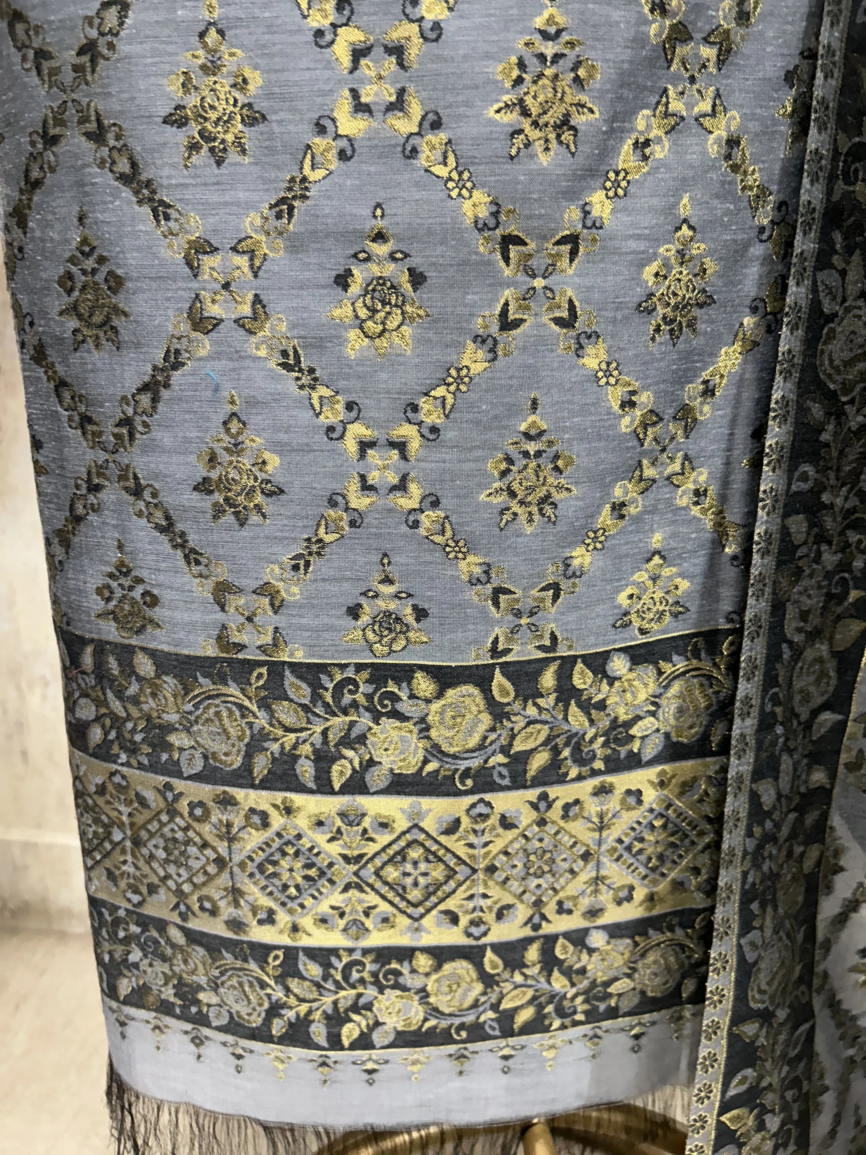 Royal Cotton Silk Unstitched Suit