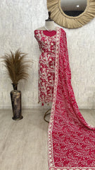 Elegant Embroidered Unstiched Suit