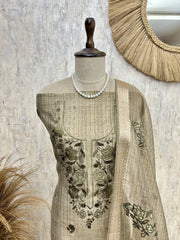 Classic Ethnic Charm Unstiched Suit