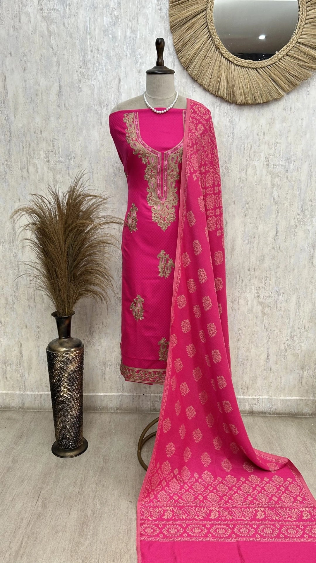 Royal Teal Unstiched Suit