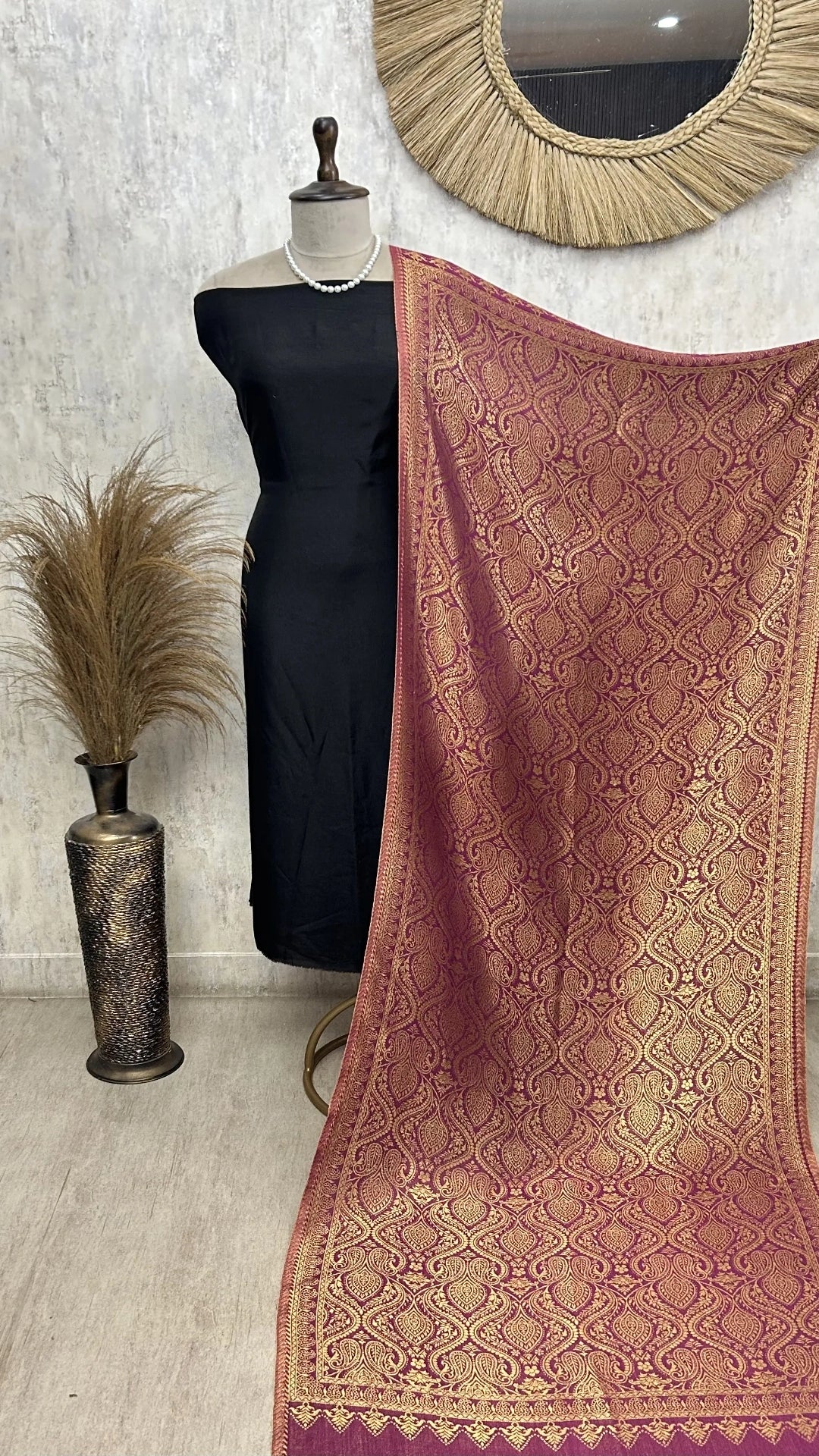 Reversible Moonlight Unisex Stoles With Curated Box Packaging