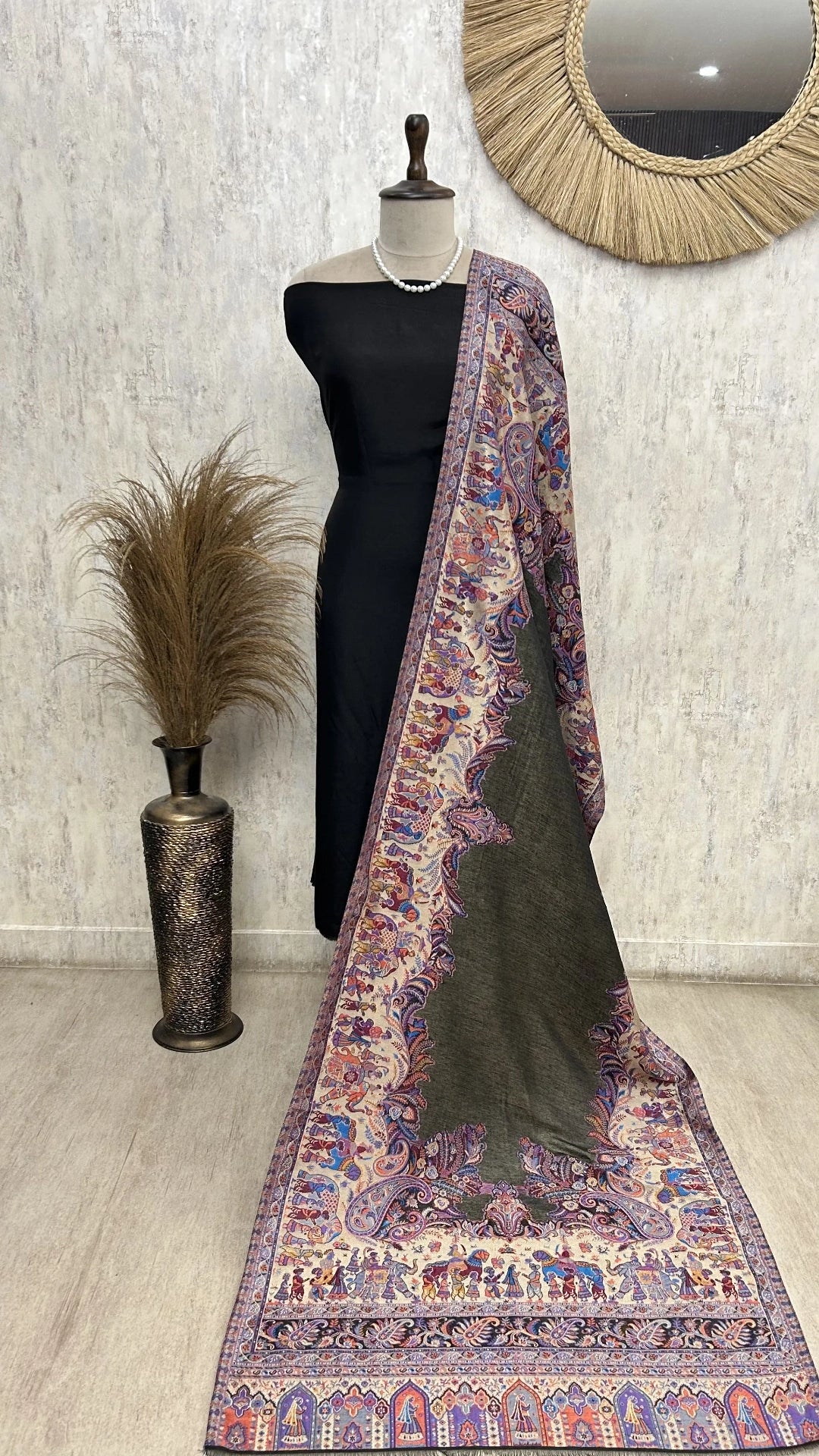 Reversible Moonlight Unisex Shawls With Curated Box Packaging
