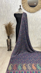 Non Reversible Semi Pashmina Unisex Shawls With Curated Box Packaging