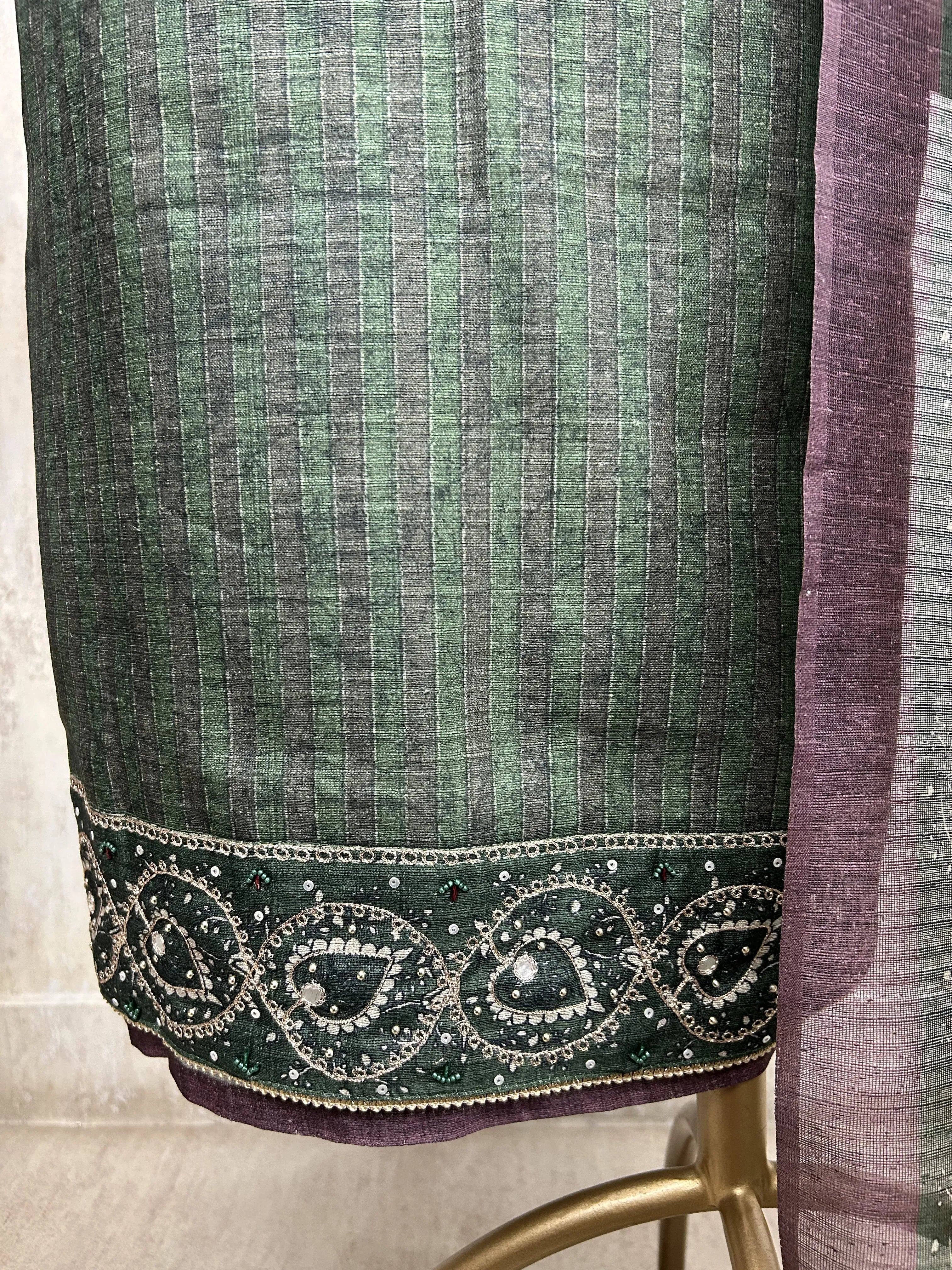 Timeless Nawabi Unstiched Suit