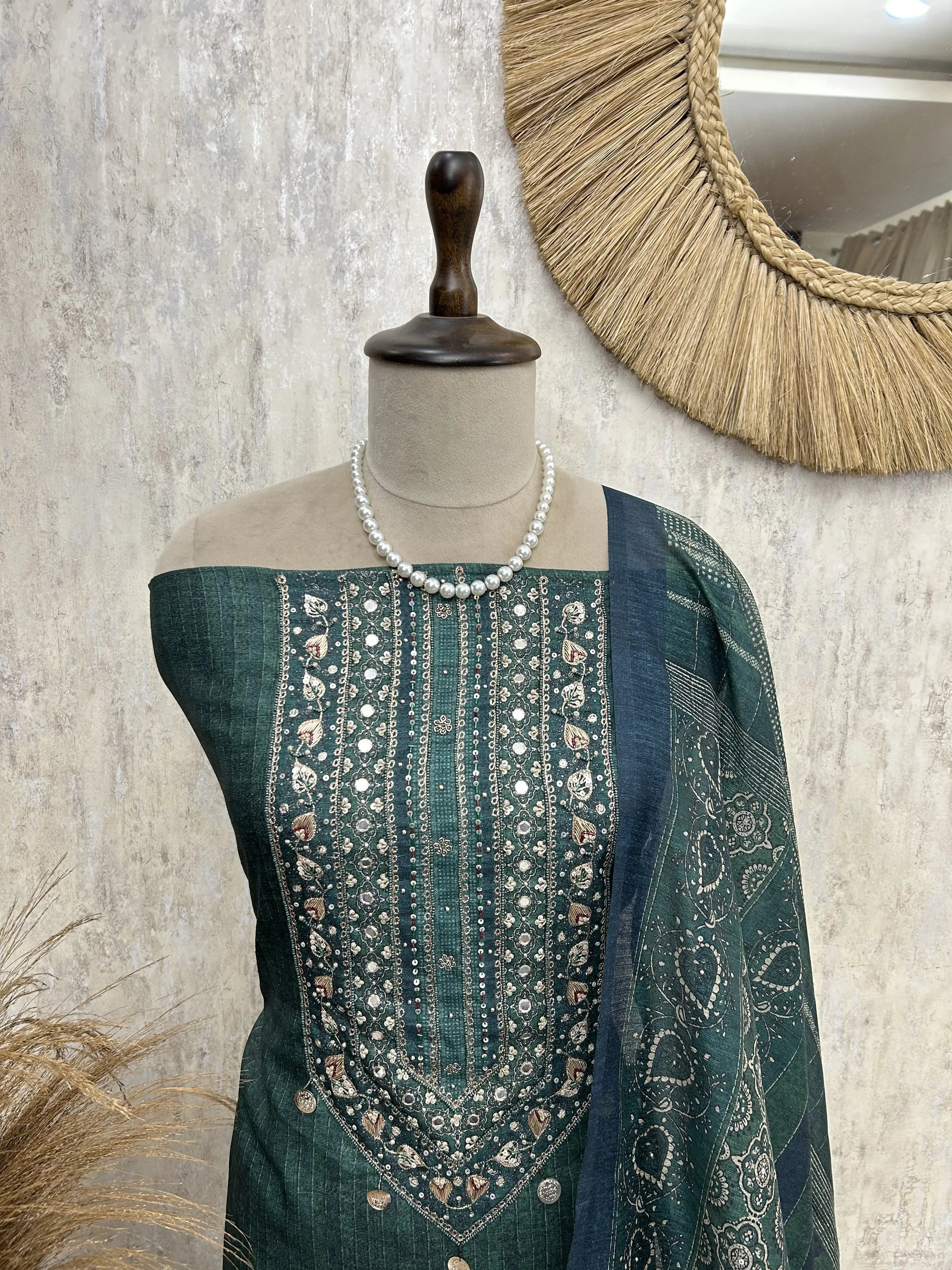 Timeless Nawabi Unstiched Suit