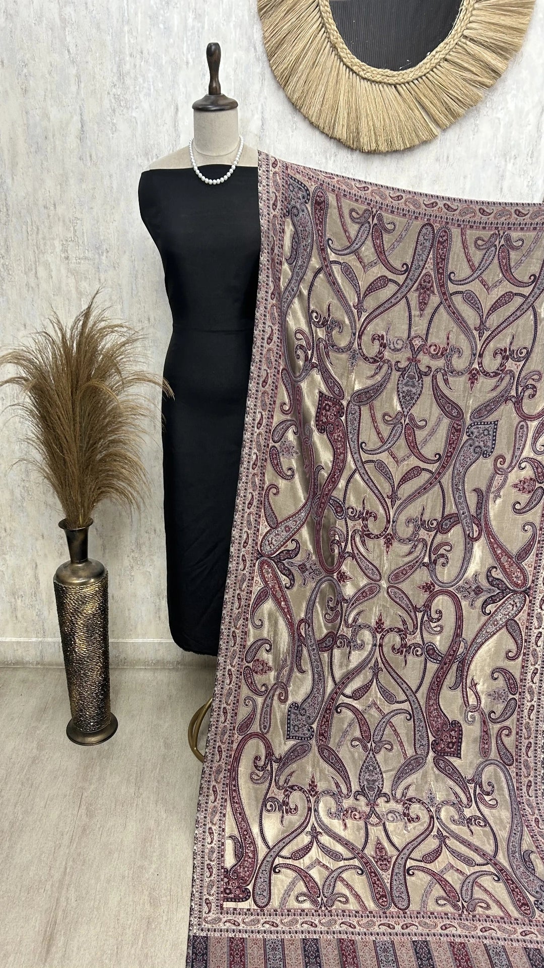 Reversible Moonlight Coatwool Unisex Shawls With Curated Box Packaging