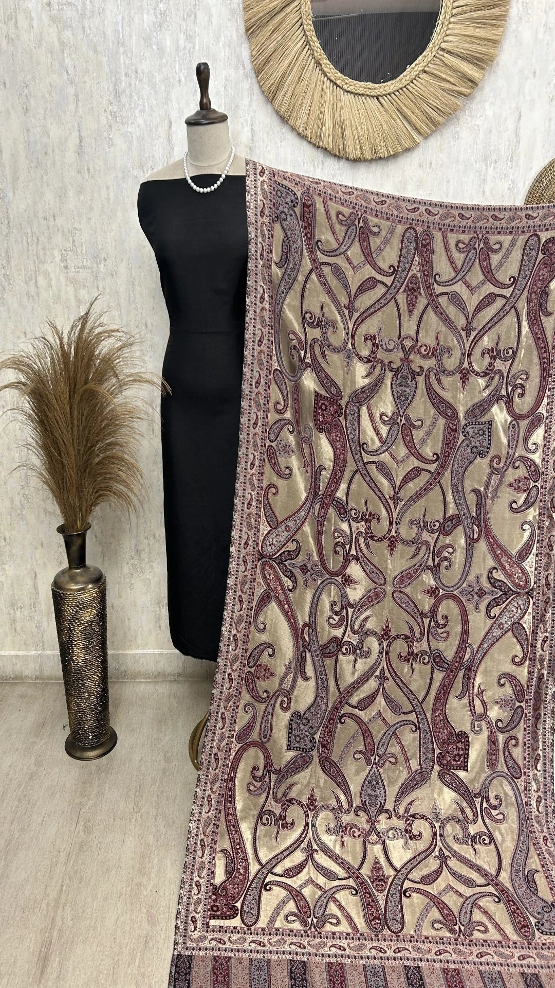 Reversible Moonlight Coatwool Unisex Shawls With Curated Box Packaging