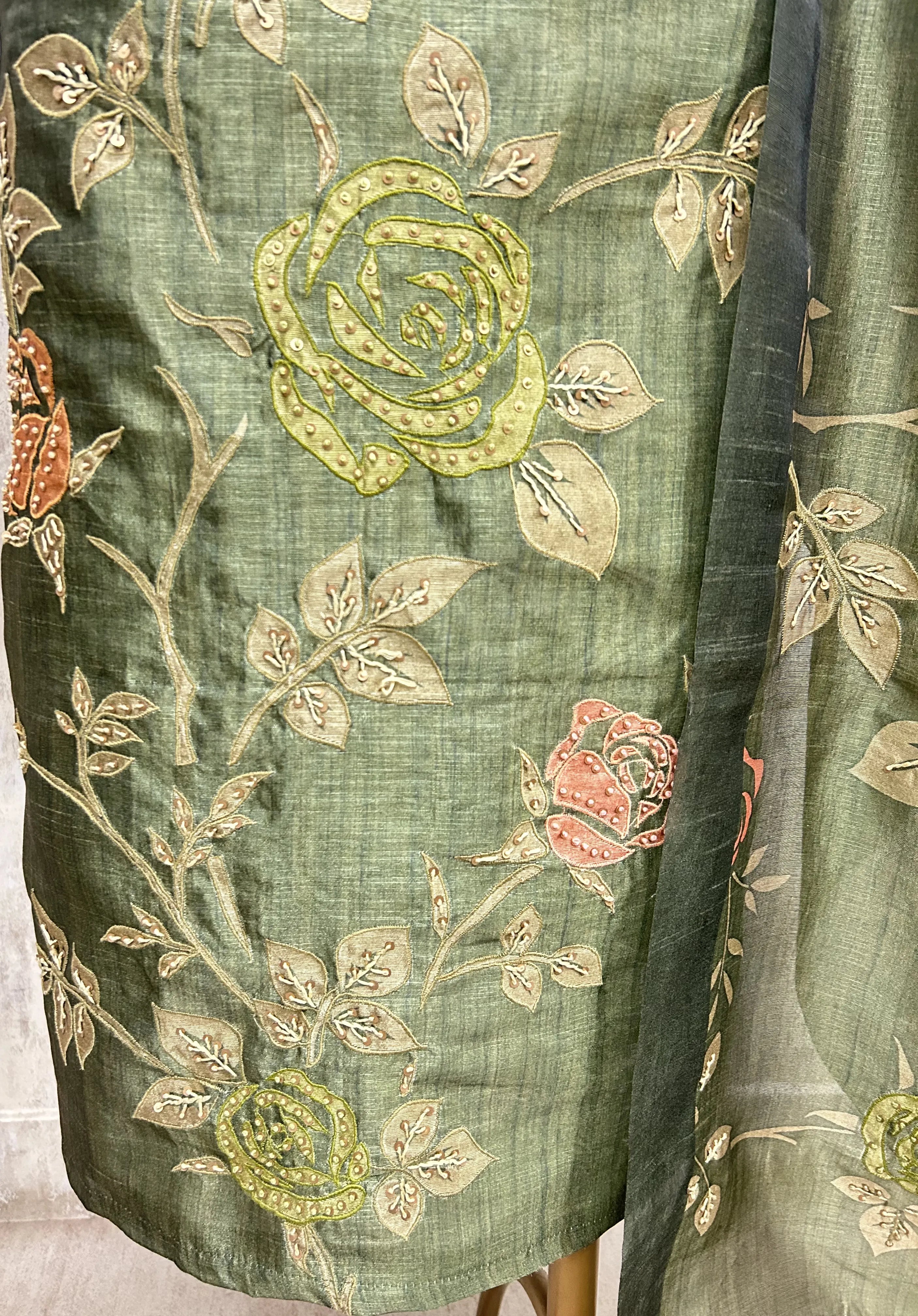 Nature Toned Elegance Unstiched Suit