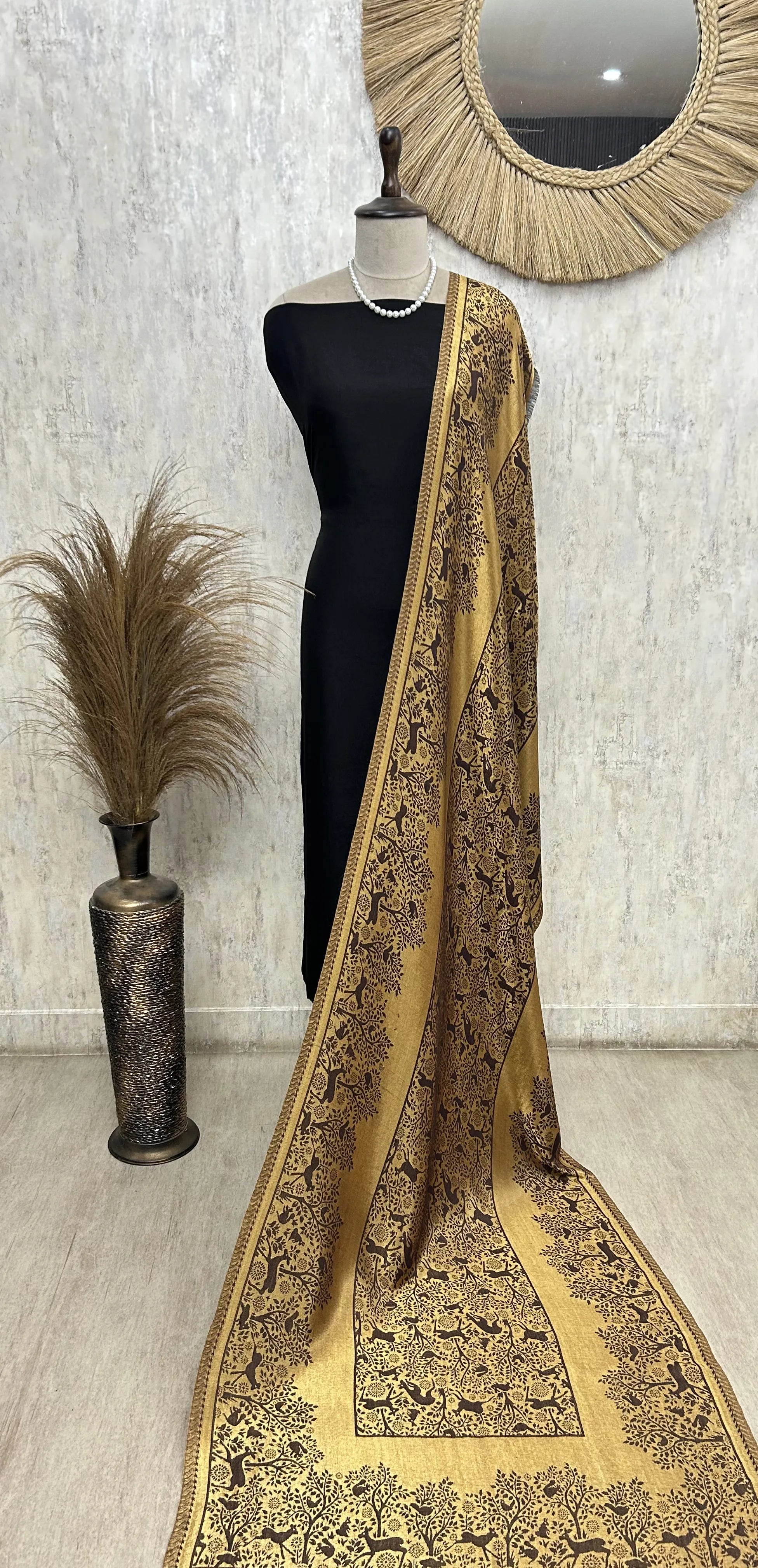 Reversible Moonlight Unisex Stoles With Curated Box Packaging