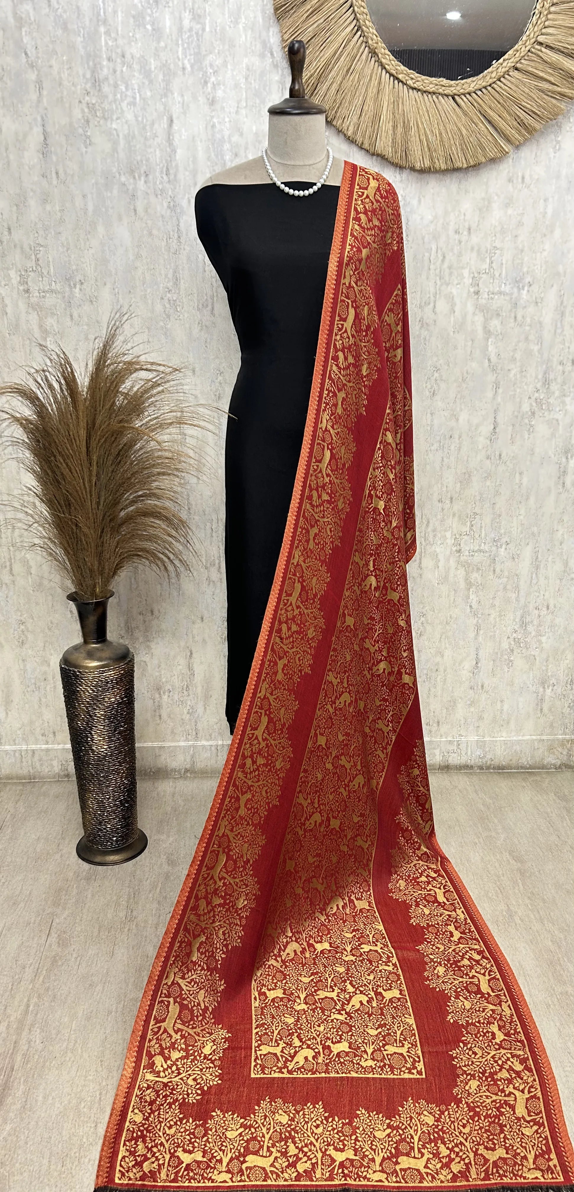 Reversible Moonlight Unisex Stoles With Curated Box Packaging