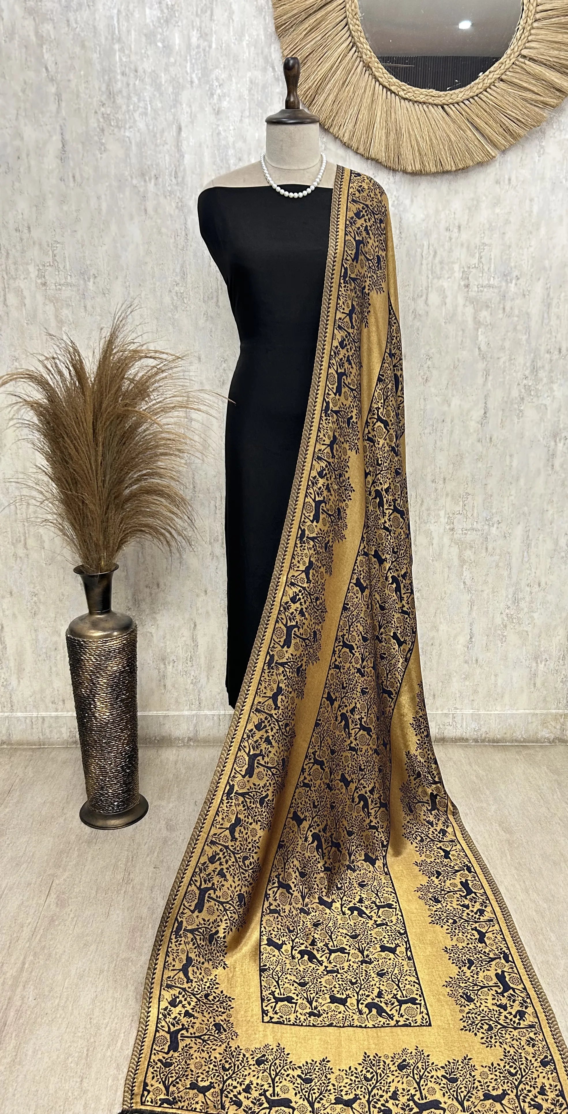 Reversible Moonlight Unisex Stoles With Curated Box Packaging