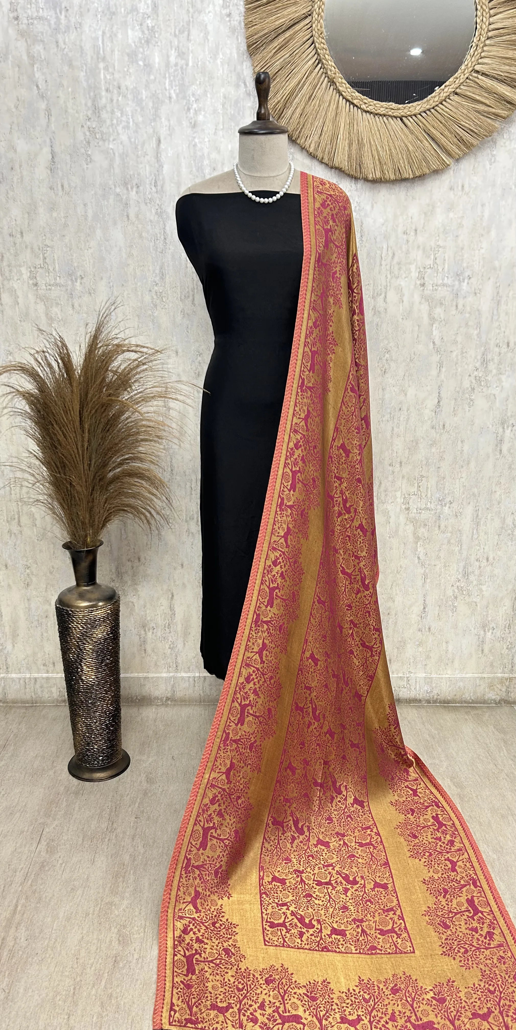 Reversible Moonlight Unisex Stoles With Curated Box Packaging