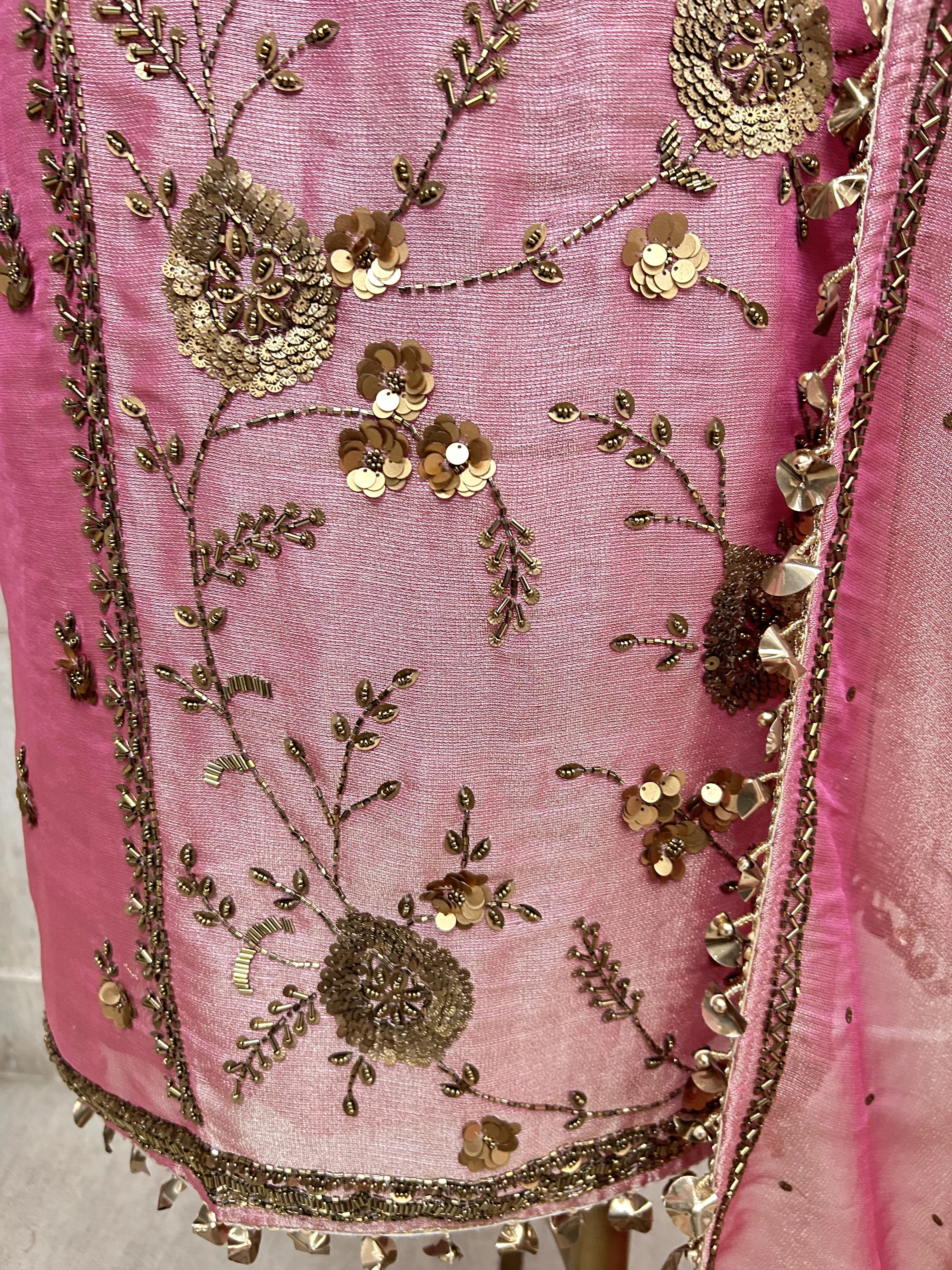 Ethereal Floral Grace Unstiched Suit