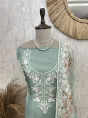 Rustic Wall Elegance Unstiched Suit