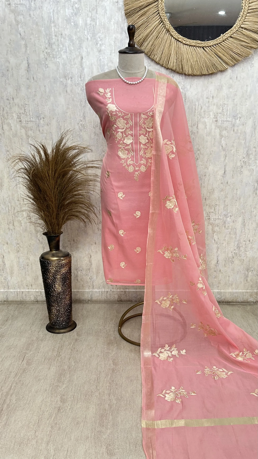 Pastel Bloom Grace Unstitched Suit