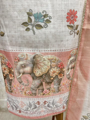 Blossom Trail Beauty Unstitched Suit