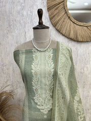 Subtle Royal Weave Unstitched Suit